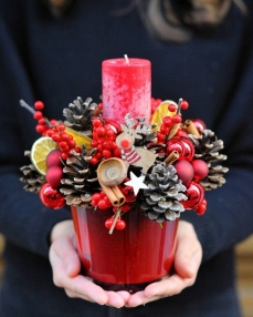 Arrangement Christmas present