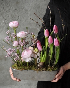 Aranjament Poveste in roz