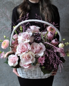 Arrangement Octomber pink sun