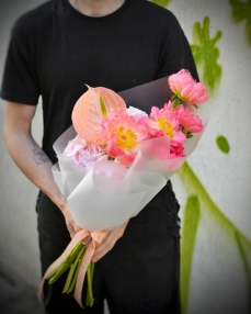 Bouquet of peonies Petals of joy 