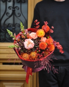 Flower bouquet Autumn Elegance