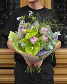 Bouquet of flowers Petals of joy