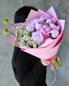 Bouquet Smile in petals