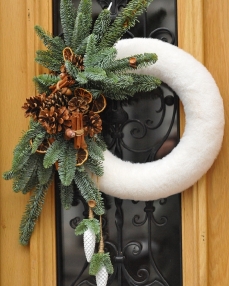 Chrstmas with Sno Christmas Wreath
