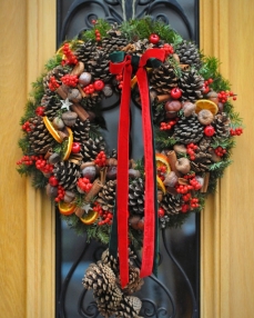 Christmas wreath Flavours of Christmas