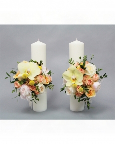 Wedding candles LC14 (two pieces)