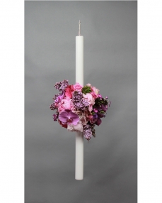 Wedding candles LC38 (two pieces)