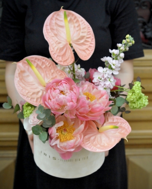 Peony arrangement Pastel perfection 