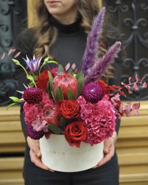 Arrangement Changing leaves