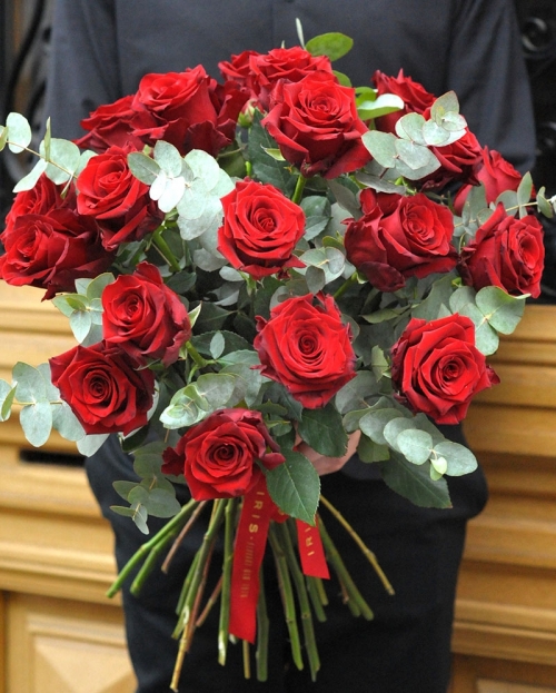 Bouquet 19 maxi red roses