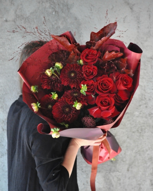 Buchet Armonie in catifea