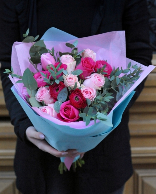 Buchet de flori Dragoste in roz