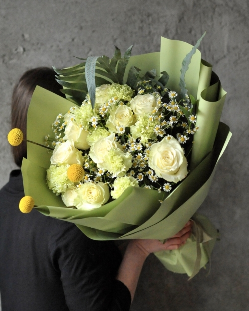 Buchet Poveste in alb