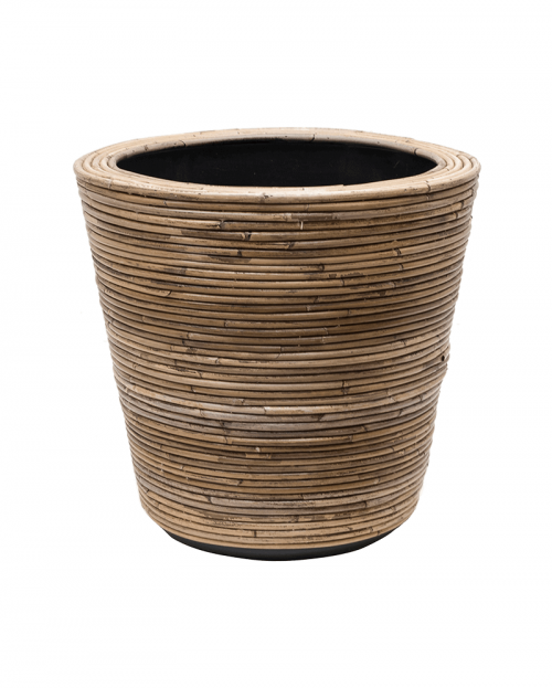 Drypot Rattan Stripe ∅43 ↑41