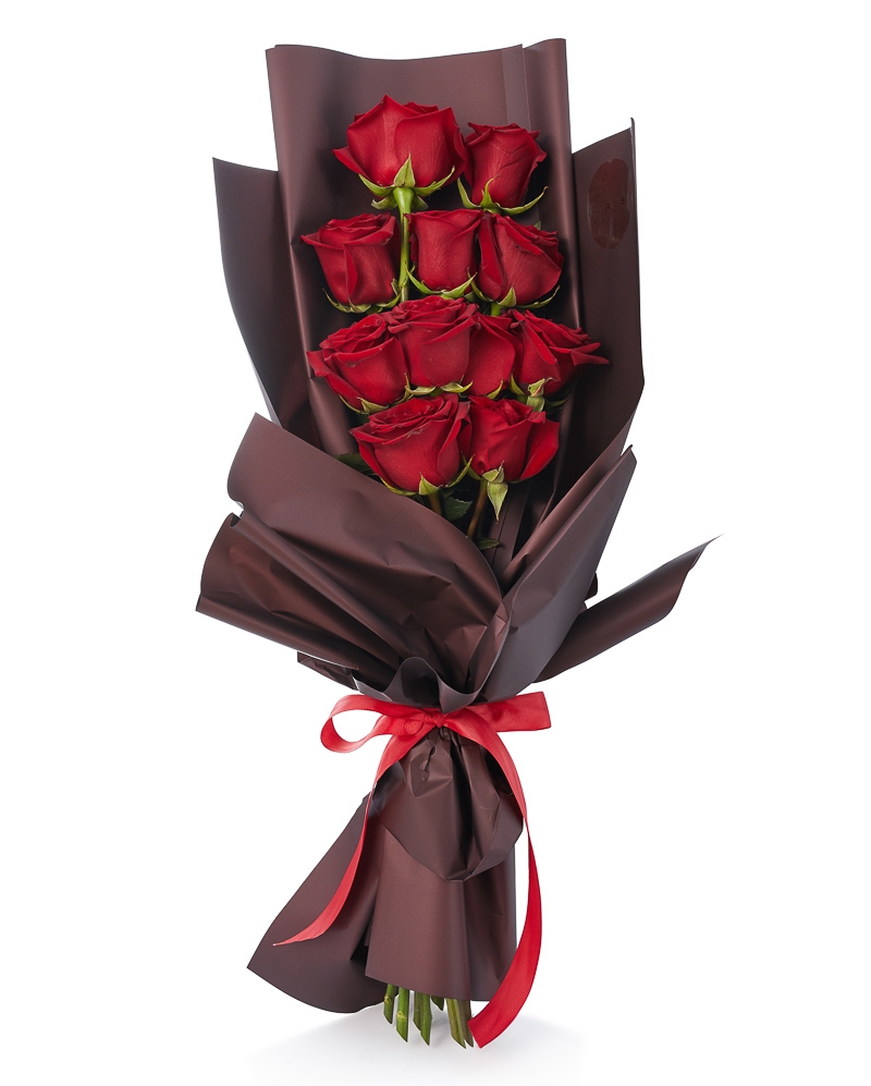 Buchet 11 Trandafiri Rosii