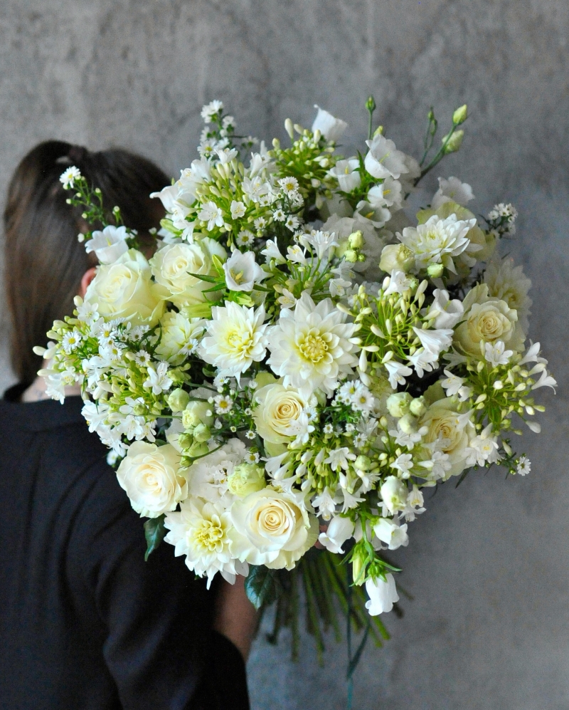 Buchet Alb de iulie
