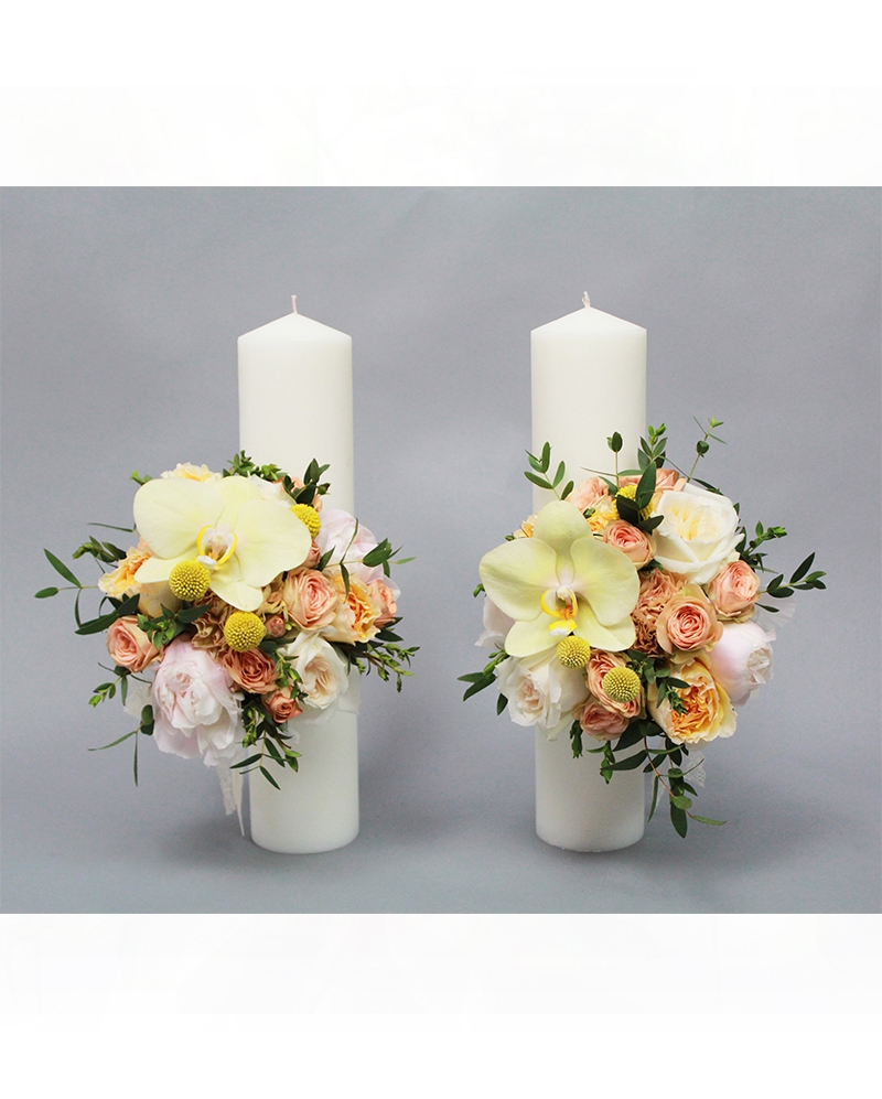 Wedding candles LC14 (two pieces)